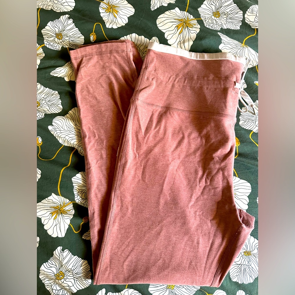 ✨Vuori Vibe Elevation Leggings XL Terracotta Heather Pink Mauve Clay VGUC